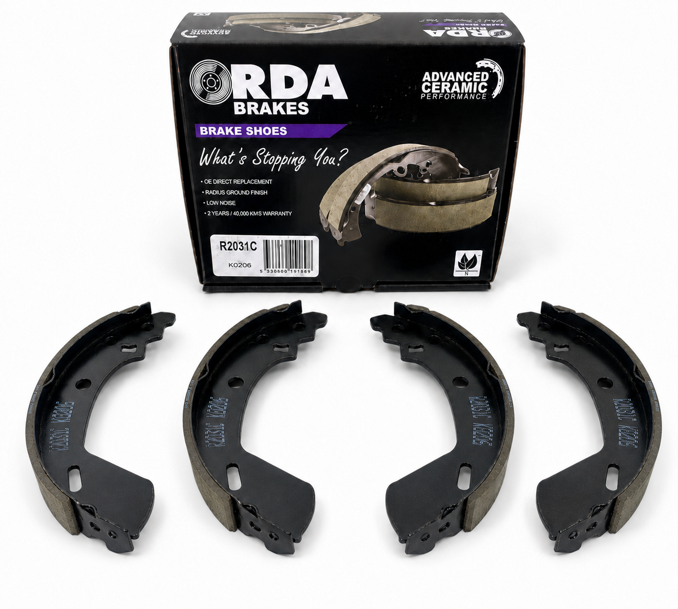 Suzuki Swift FZ Rear Brake Shoe Set ( RDA Ceramic)
