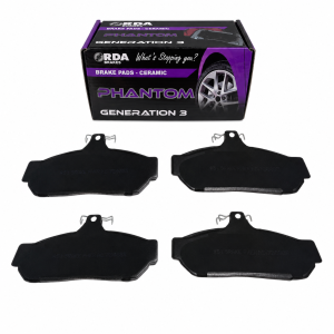 Holden HX HZ WB Front RDA Ceramic Brake Pads (Girlock Alloy Caliper)